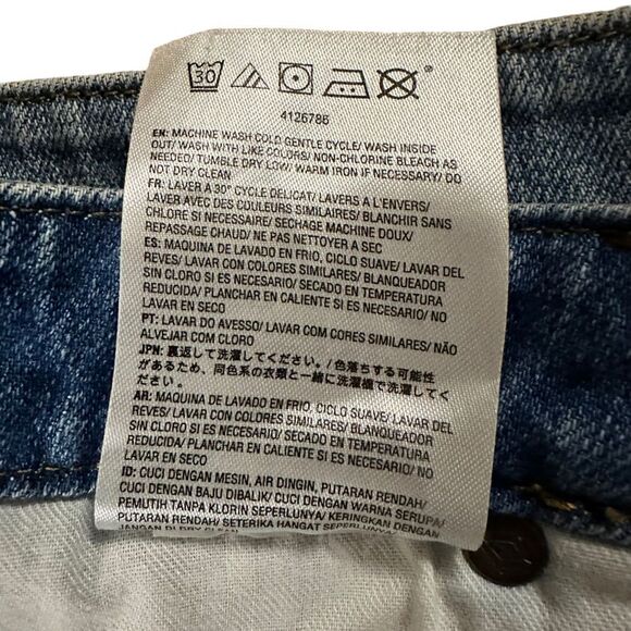 Volcom ~ Denim Cutoffs ~ size 27 ~ Stoney Stretch Short - Picture 6 of 9